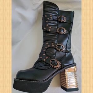 chanel pirate boots